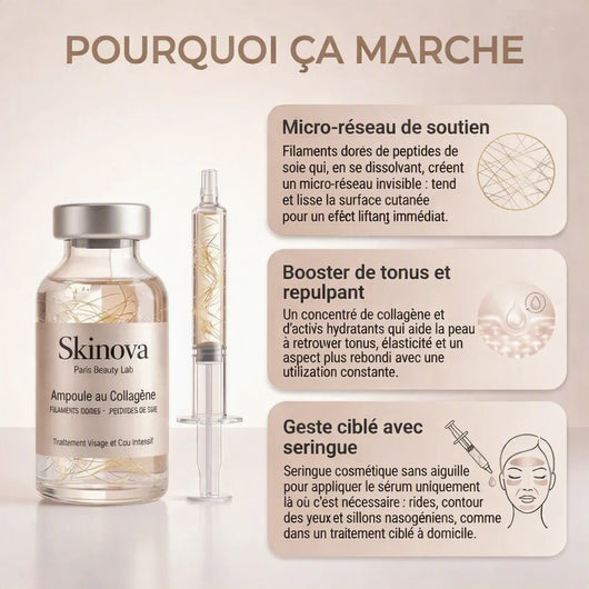Skinova - Sérum Coréen Effet Lifting dès la Première Application