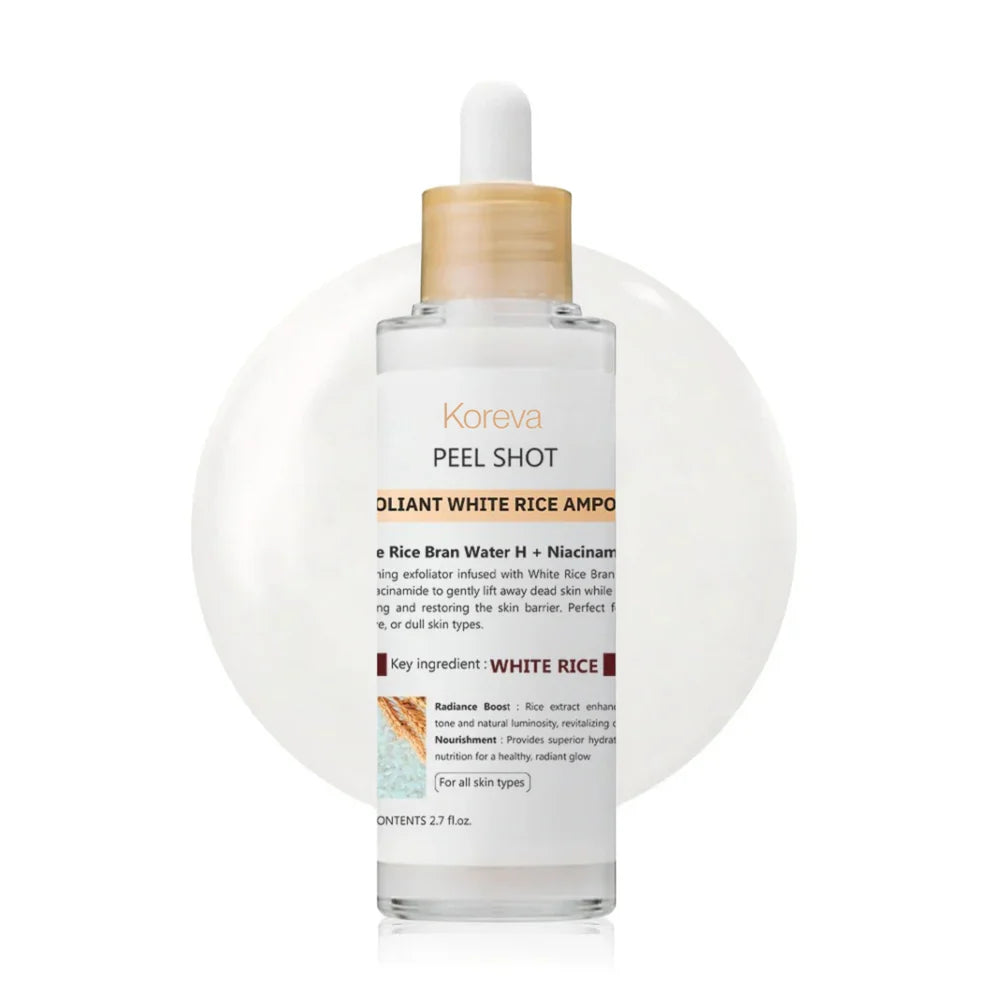 Exfoliant au riz coréen