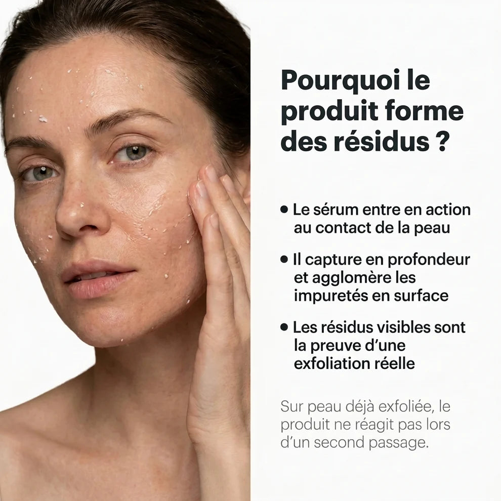 Exfoliant au riz coréen