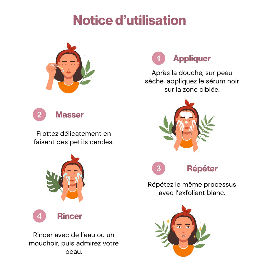 Exfoliant au riz coréen