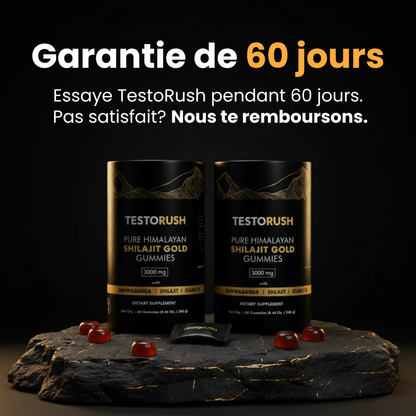 SKINOVA TESTORUSH | Votre boost quotidien de testostérone