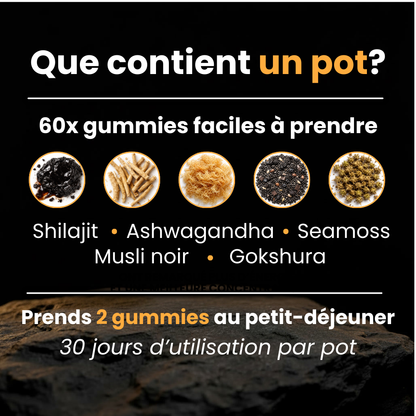 SKINOVA TESTORUSH | Votre boost quotidien de testostérone